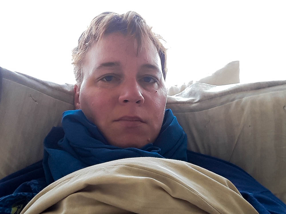 Krank in Süd-Afrika