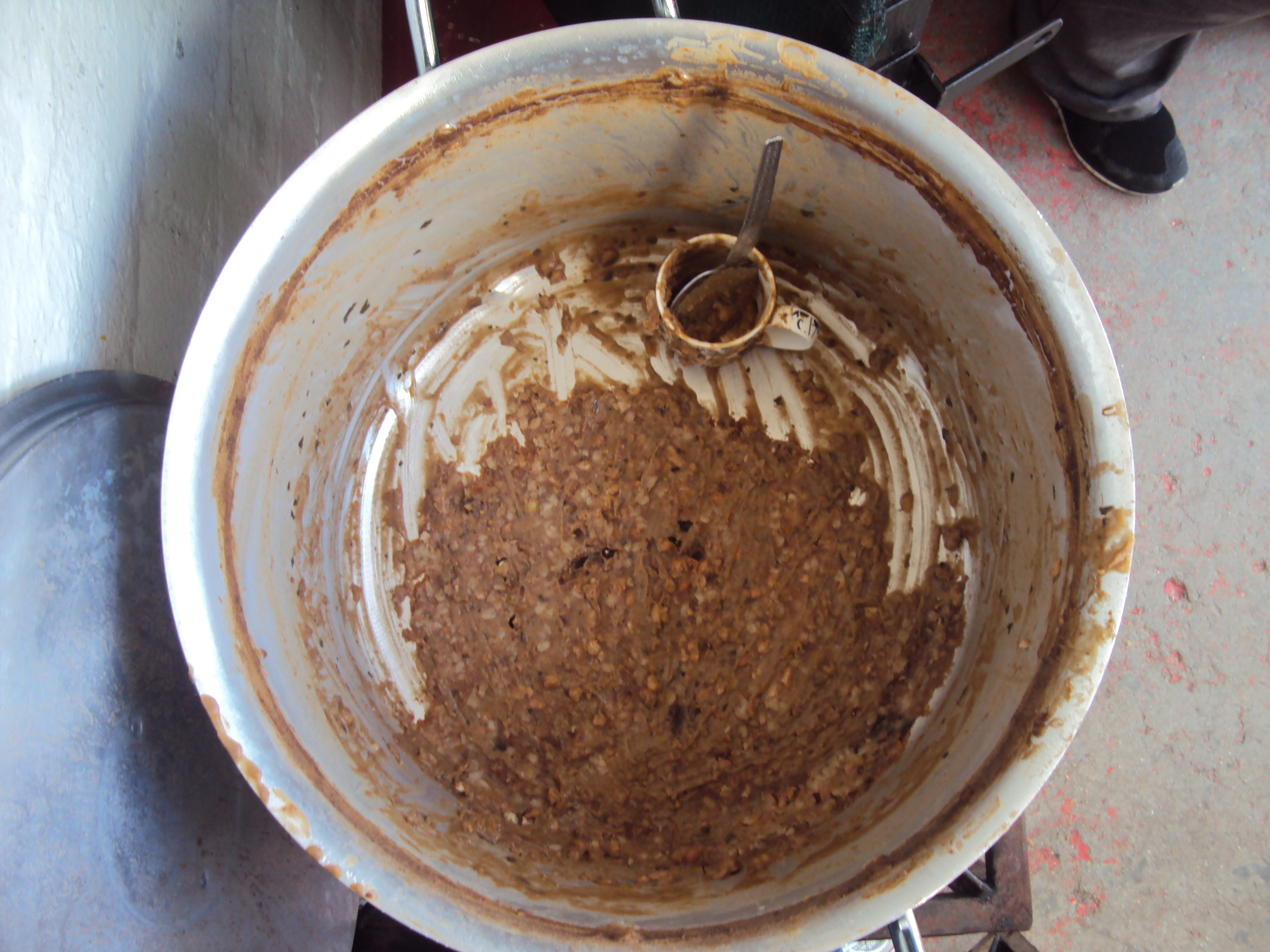 Der leere Topf am Ende